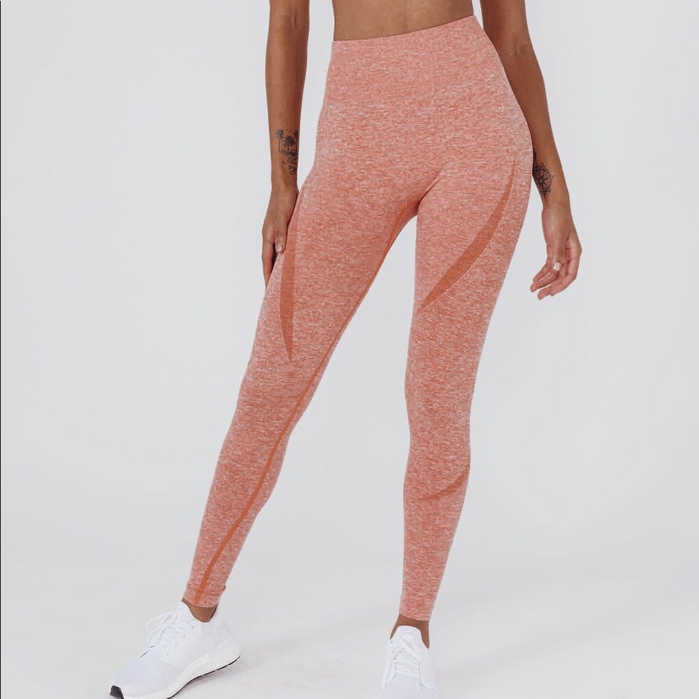 ACTA seamless sunset (pink) leggings size small